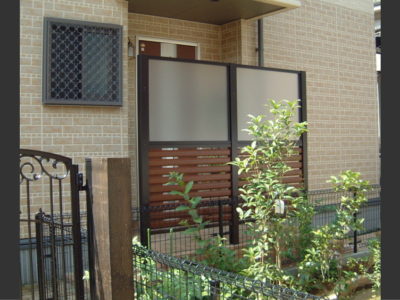 スクリーンフェンス施工例