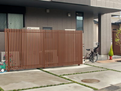 スクリーンフェンス施工例