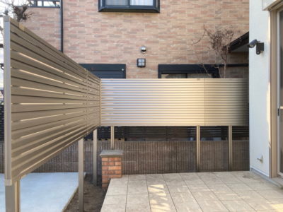 目隠しフェンス施工例　A様邸