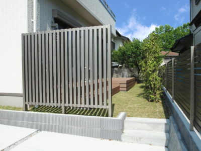 スクリーンフェンス施工例