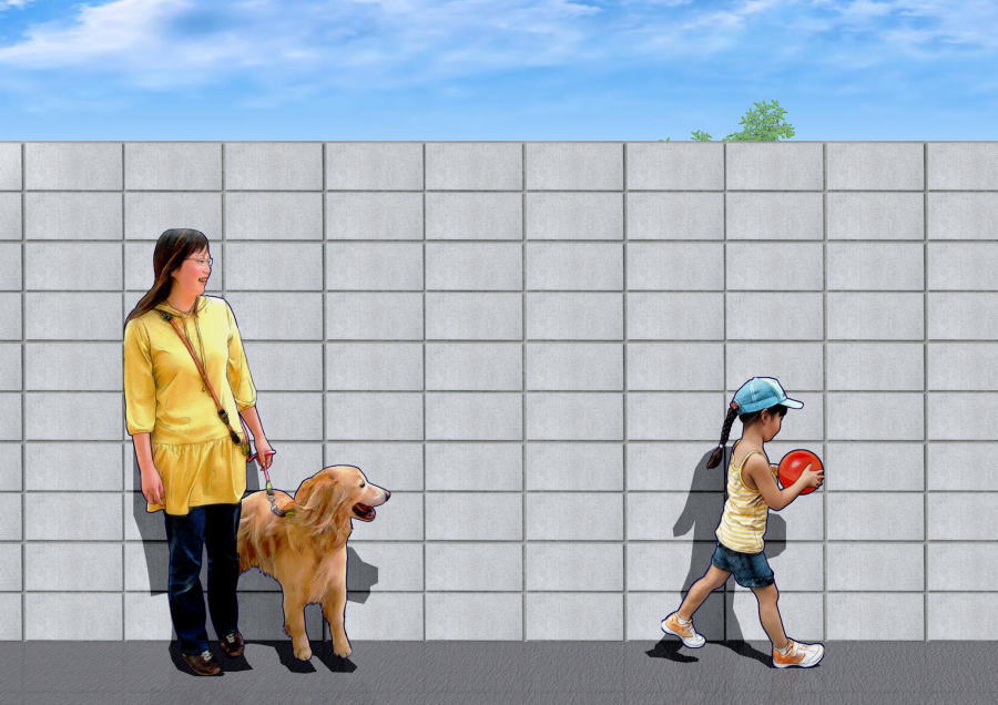 神奈川県厚木市　危険なブロック　危険なブロック高い塀　補助金