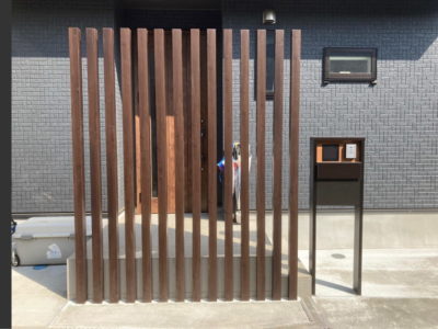 神奈川県厚木市　新築外構　施工例　外構専門店　エクステリア専門店　新築の家周り01024