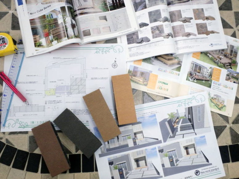 神奈川県　外構工事見積の流れ　工事の流れ　金額　図面　いつから相談2025