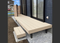 樹ら楽ステージ(LIXIL) 庭工事施工例 神奈川県 人工芝施工例 人工木デッキ施工例 テラスタイル施工例